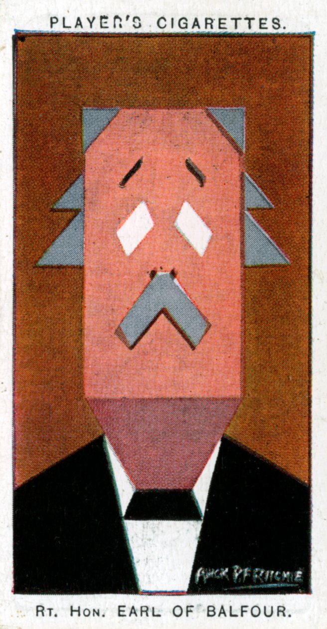 Arthur James Balfour, 1. hrabia Balfour, 1926. autorstwa Alick P. F. Ritchie