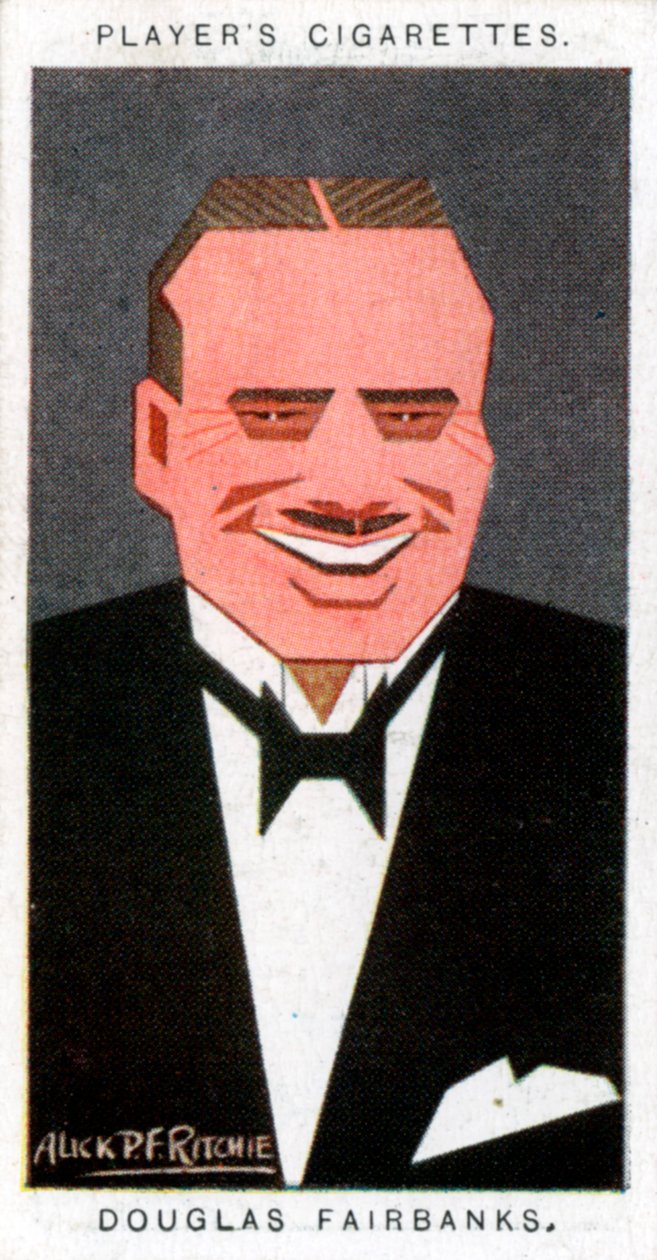 Douglas Fairbanks, amerykański aktor filmowy, 1926. autorstwa Alick P. F. Ritchie