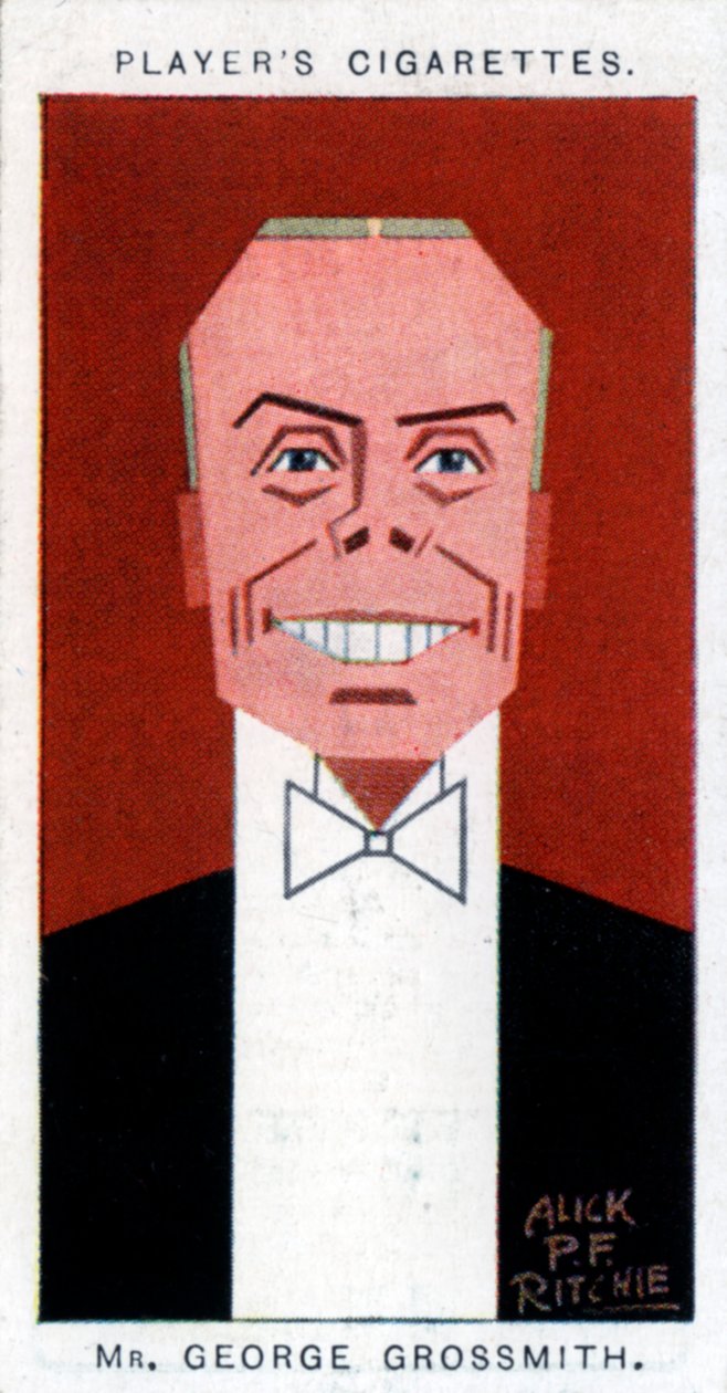 George Grossmith Junior, brytyjski aktor, menedżer i dramaturg, 1926. autorstwa Alick P. F. Ritchie