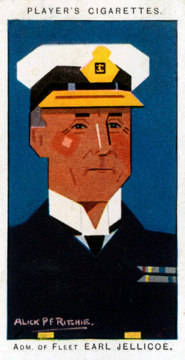 John Rushworth Jellicoe, 1. hrabia Jellicoe, admirał brytyjski, 1926. autorstwa Alick P. F. Ritchie