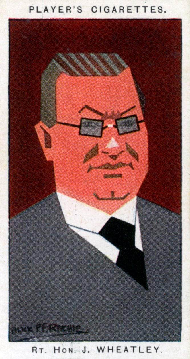 John Wheatley, szkocki polityk, 1926. autorstwa Alick P. F. Ritchie