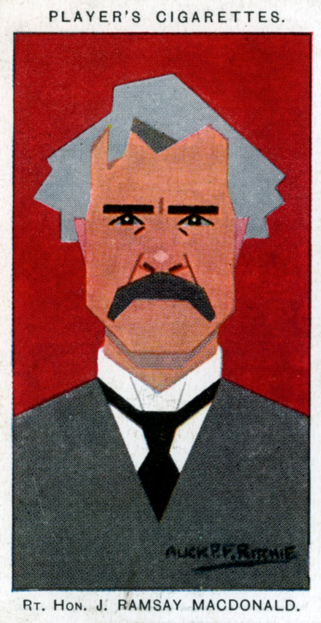 Ramsay MacDonald, premier Wielkiej Brytanii, 1926. autorstwa Alick P. F. Ritchie