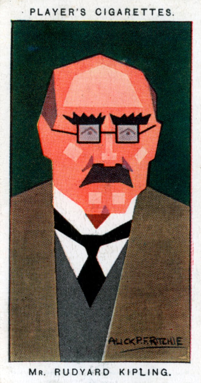 Rudyard Kipling, brytyjski pisarz i poeta, 1926. autorstwa Alick P. F. Ritchie