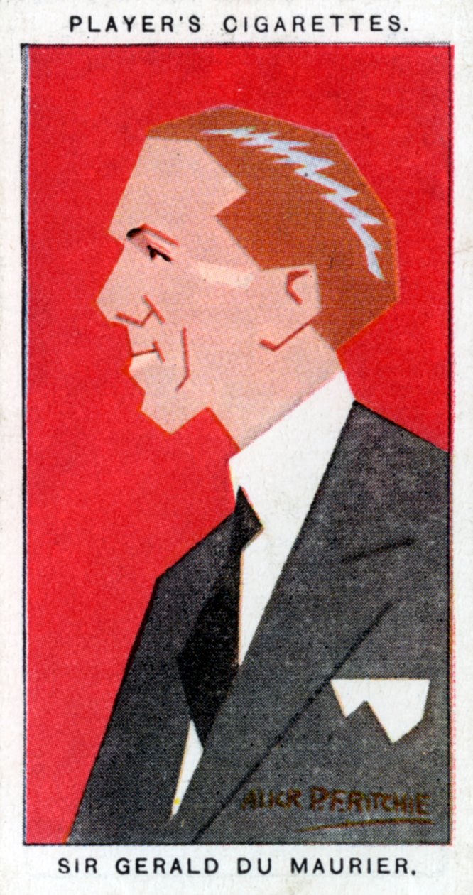 Sir Gerald du Maurier, brytyjski aktor-manager, 1926. autorstwa Alick P. F. Ritchie