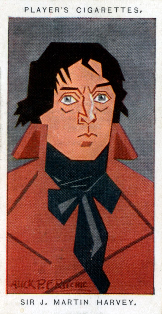 Sir John Martin-Harvey, brytyjski aktor i kierownik teatru, 1926. autorstwa Alick P. F. Ritchie
