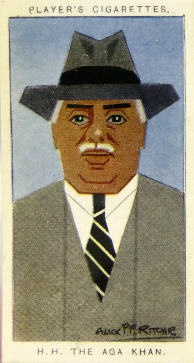Aga Khan III autorstwa Alick Penrose Forbes Ritchie