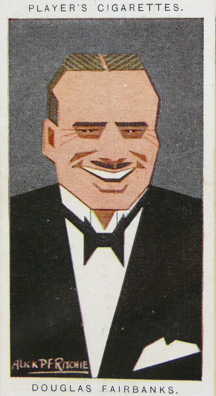 Douglas Fairbanks autorstwa Alick Penrose Forbes Ritchie