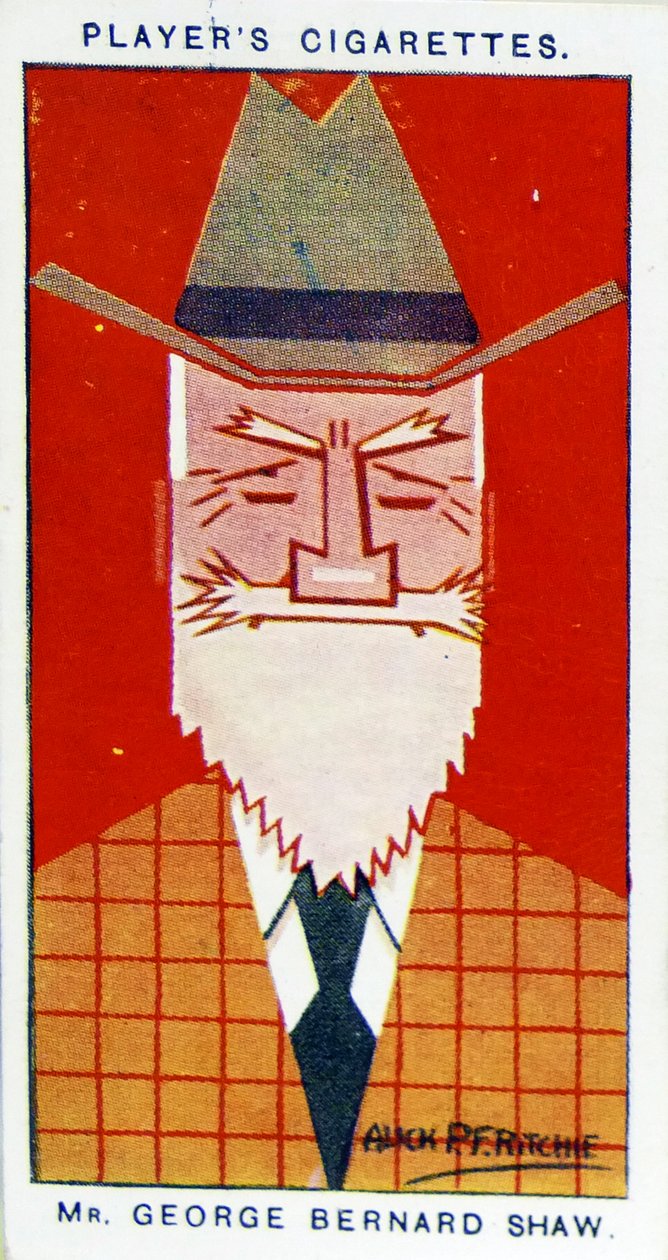 George Bernard Shaw autorstwa Alick Penrose Forbes Ritchie