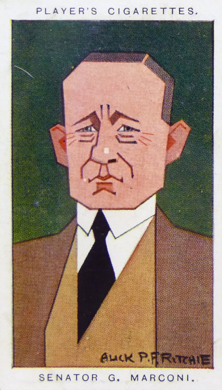 Guglielmo Marconi autorstwa Alick Penrose Forbes Ritchie
