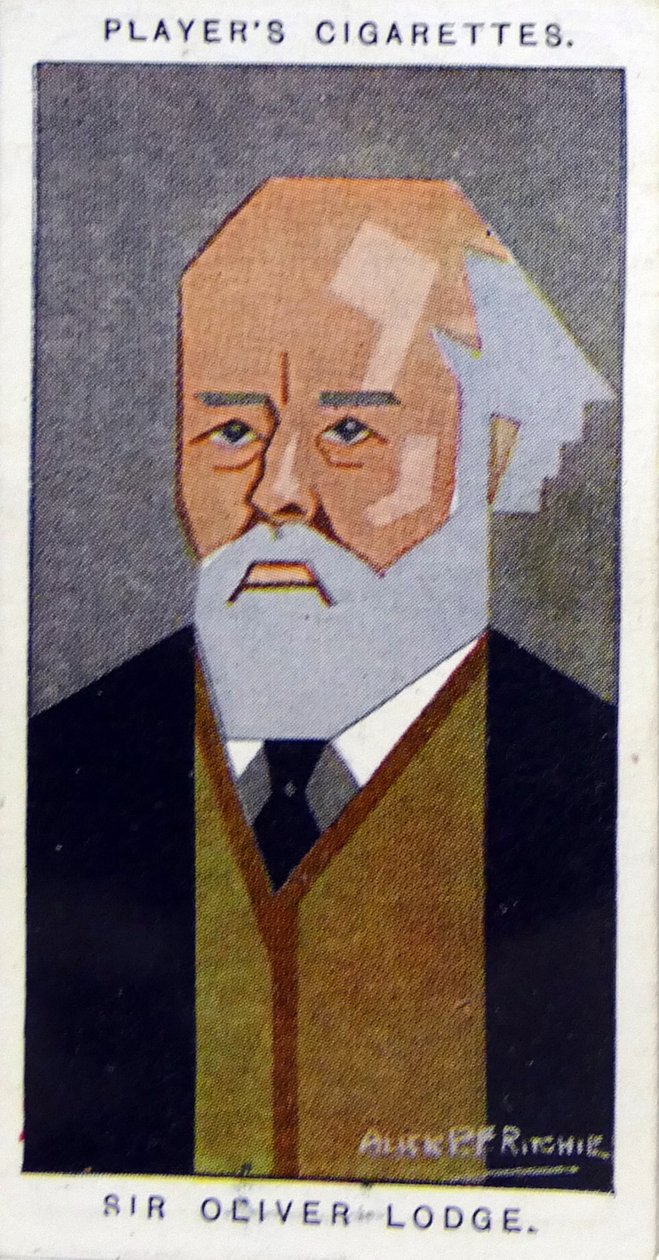 Sir Oliver Joseph Lodge autorstwa Alick Penrose Forbes Ritchie
