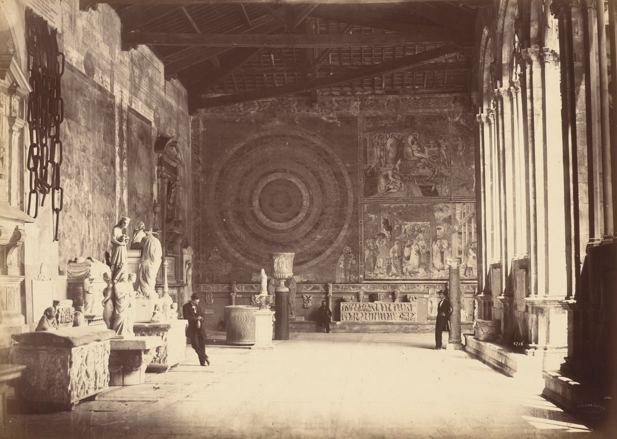 Pise: Biegacz z Camposanto, ok. 1870 r. (zdjęcie) autorstwa Alinari Family