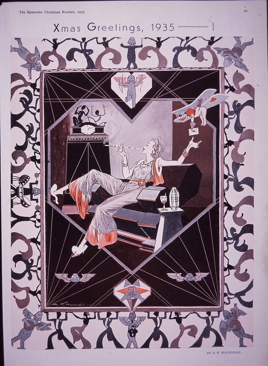 Wnętrze w stylu art deco autorstwa Alistair K. MacDonald