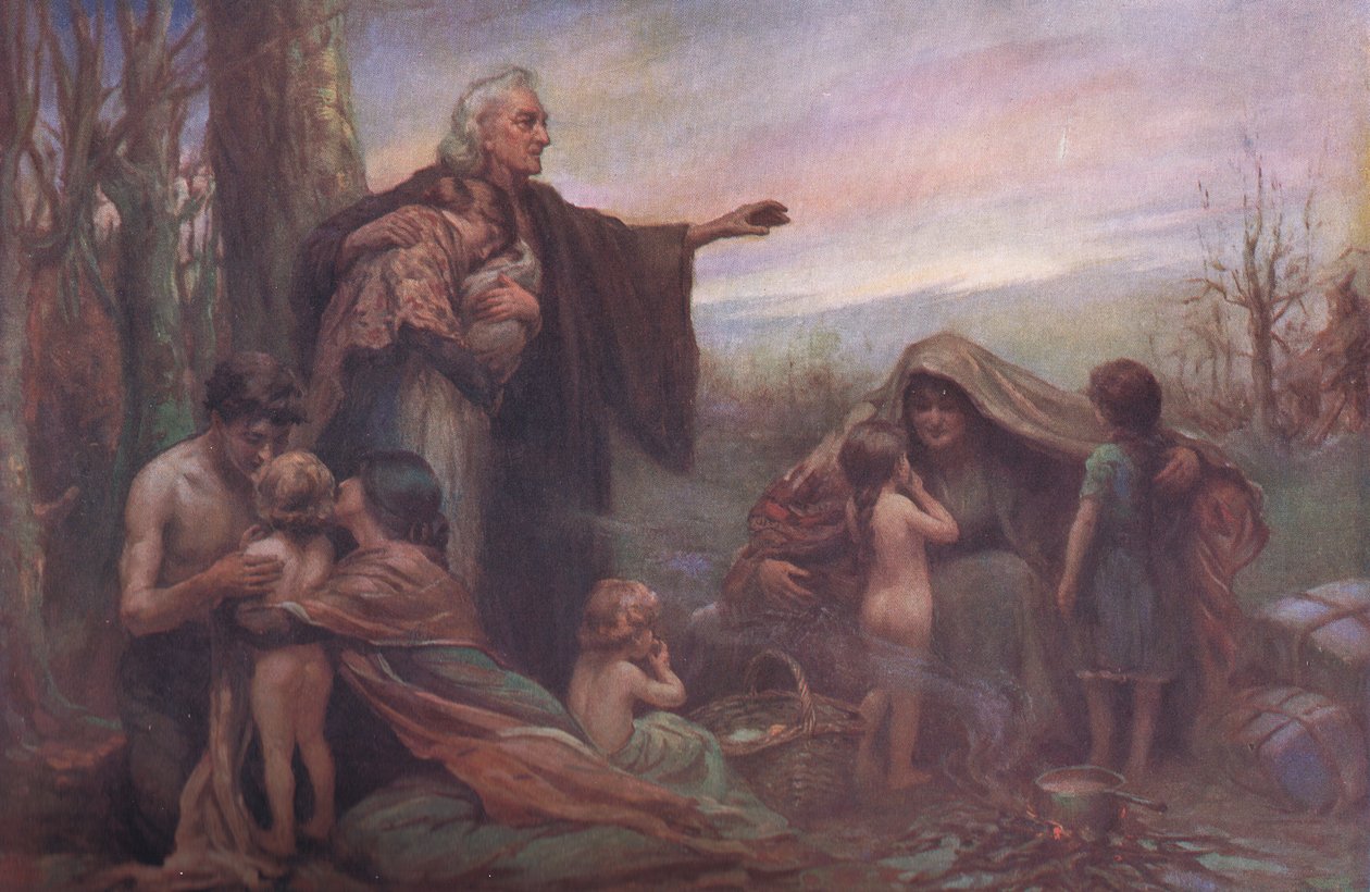 Więź braterstwa, Bibbys Annual, 1916-17 autorstwa Allan Douglas after Davidson