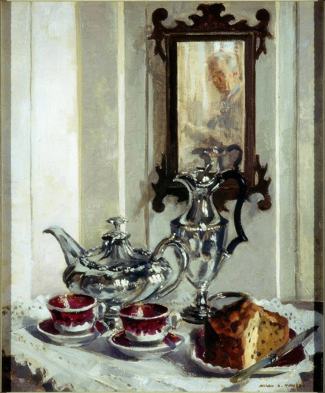 Srebro i Spode autorstwa Allan Douglass Mainds