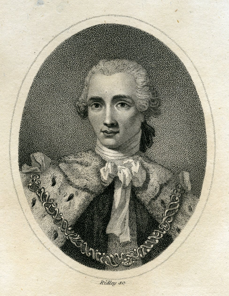 John Stuart, 3. hrabia Bute, ryty przez Williama Ridleya (1764-1838), 1895 autorstwa Allan Ramsay