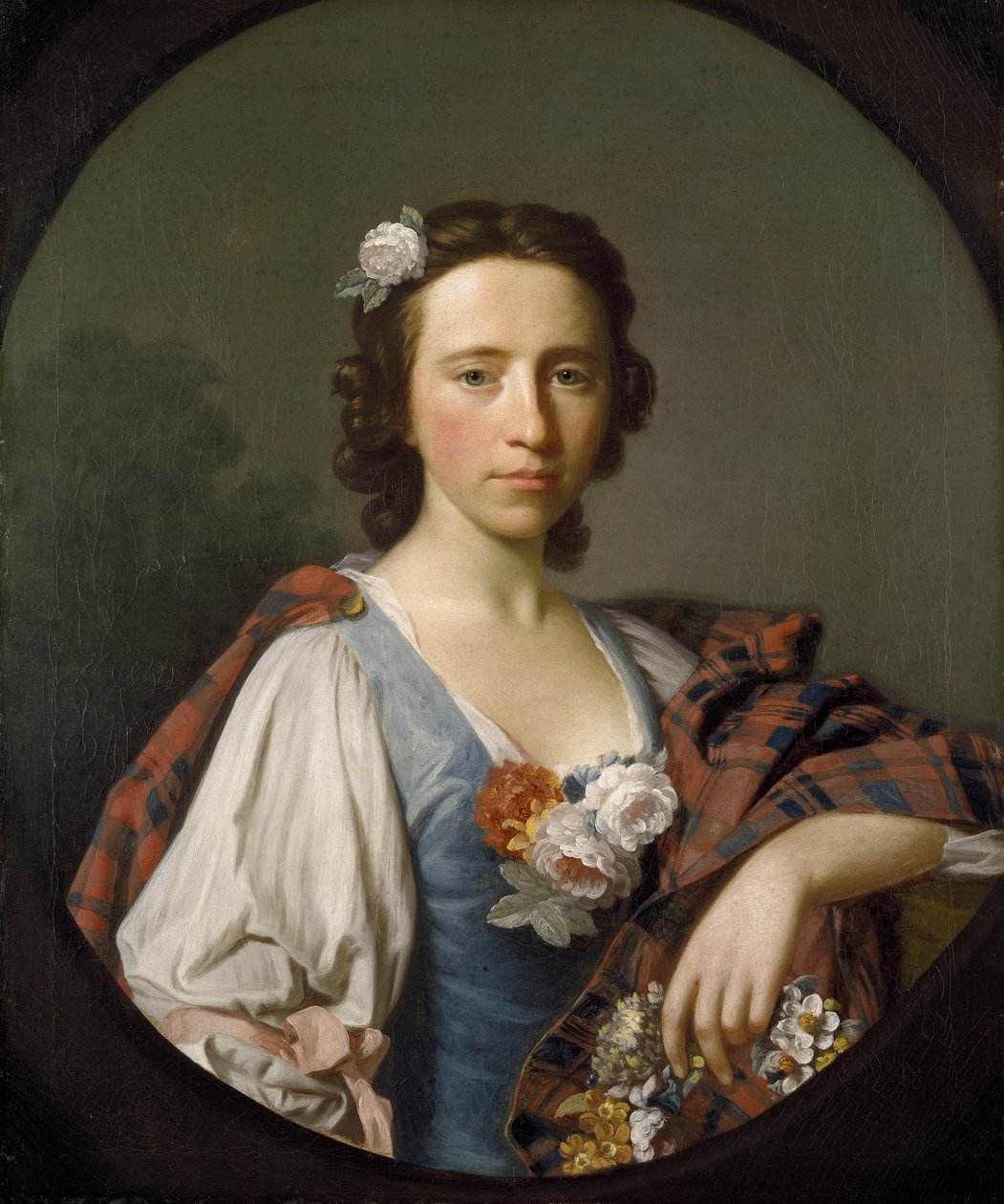 Portret Flory MacDonalda autorstwa Allan Ramsay