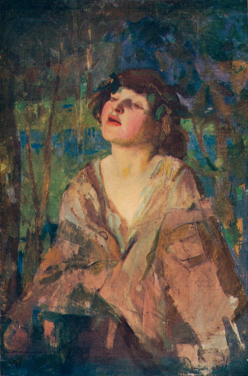 Głos w lesie, ok. 1928 autorstwa Allan Douglass Mainds