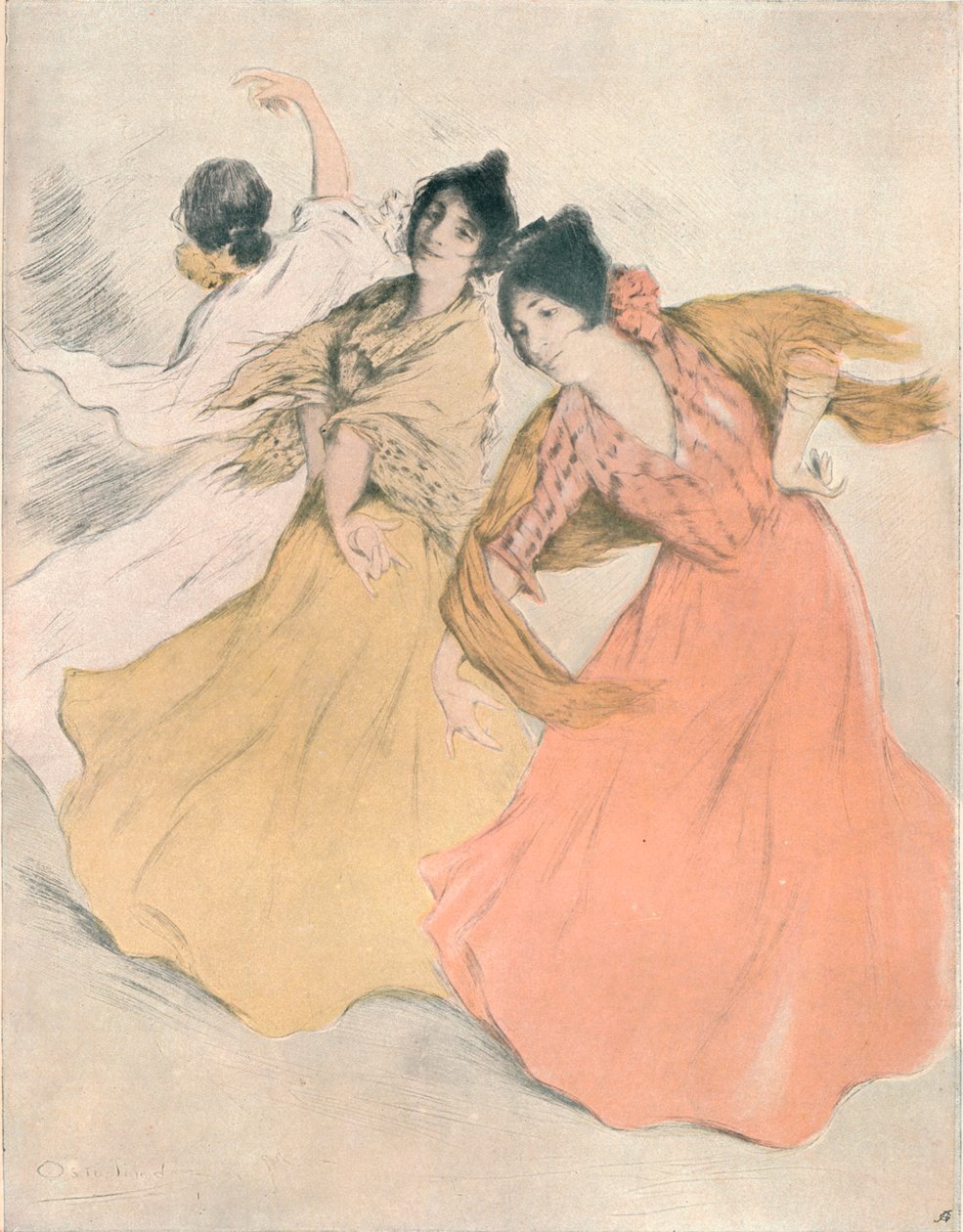 Tancerze hiszpańscy, c1875-1903, 1903 autorstwa Allan Osterlind