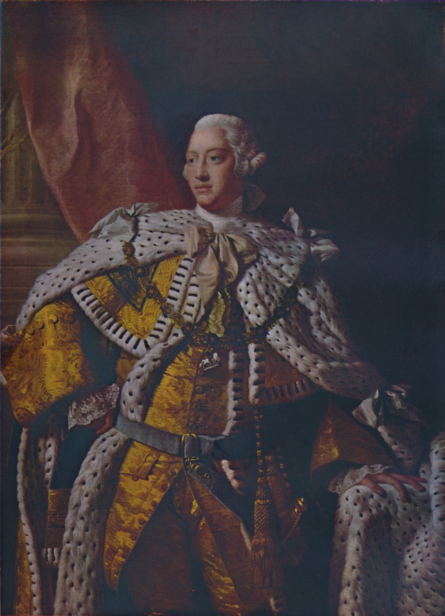 Król Jerzy III, ok. 1761-1762 autorstwa Allan Ramsay