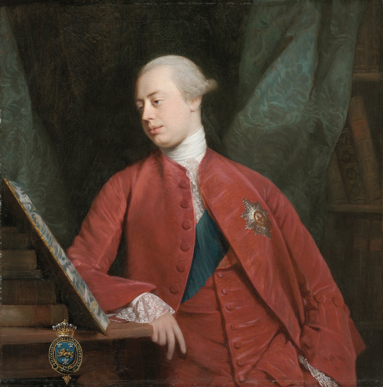 Portret Fryderyka, Lord North KG, później 2. hrabia Guildford autorstwa Allan Ramsay