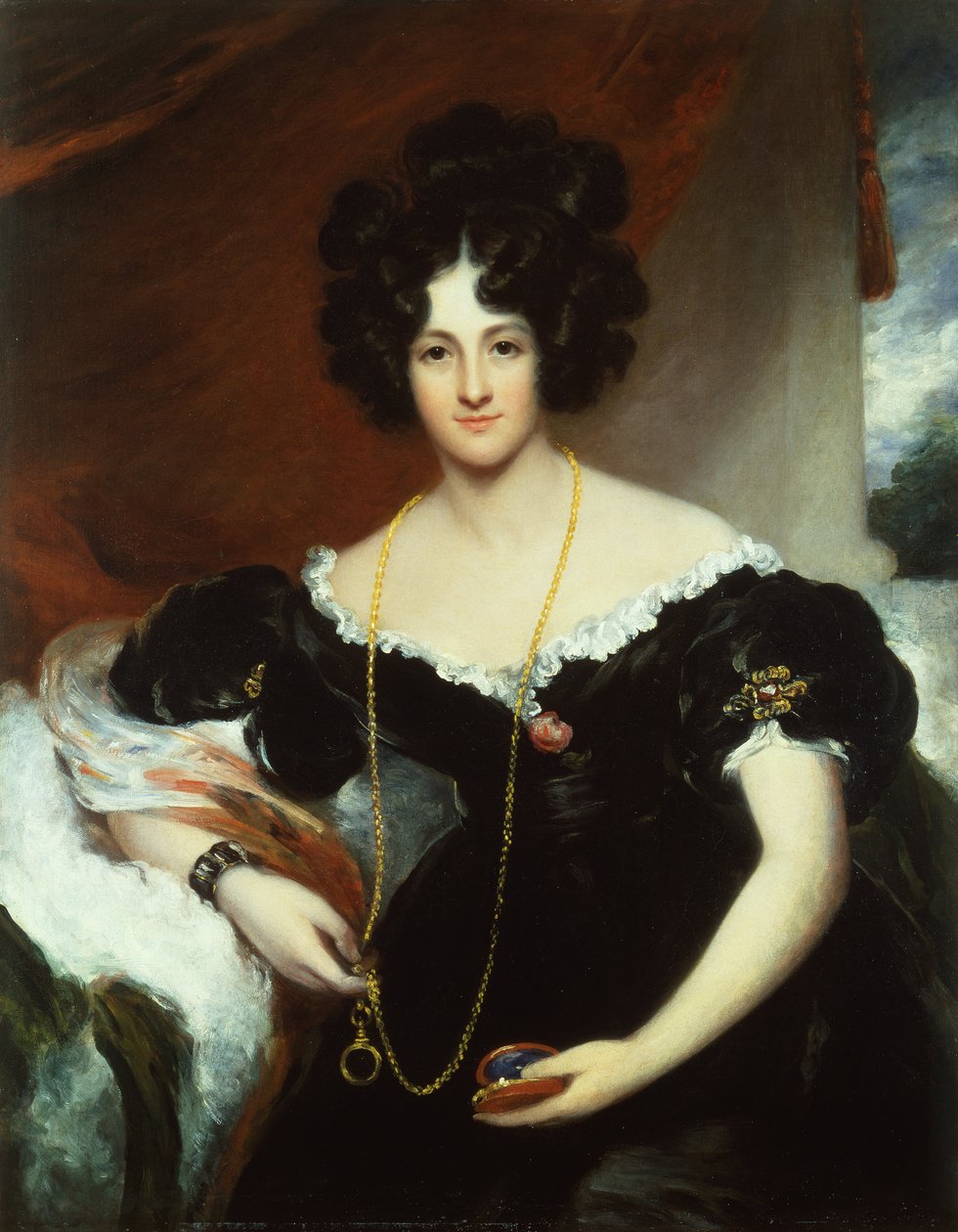 Portret panny Craigie później pani Reid autorstwa Allan Ramsay