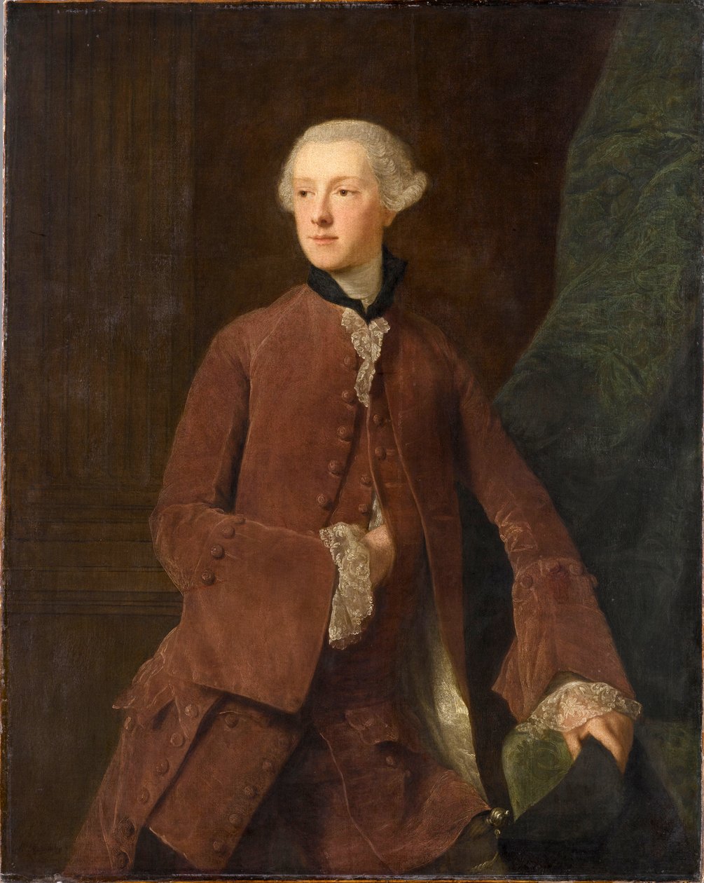 Portret Williama Sutherlanda, 18 hrabia Sutherland 1735-1766, 2. ćw. XVIII w. autorstwa Allan Ramsay