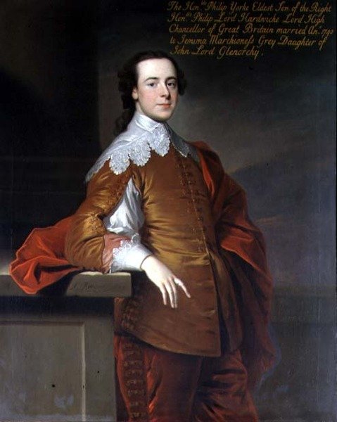 Portret czcigodnego Philipa Yorke autorstwa Allan Ramsay