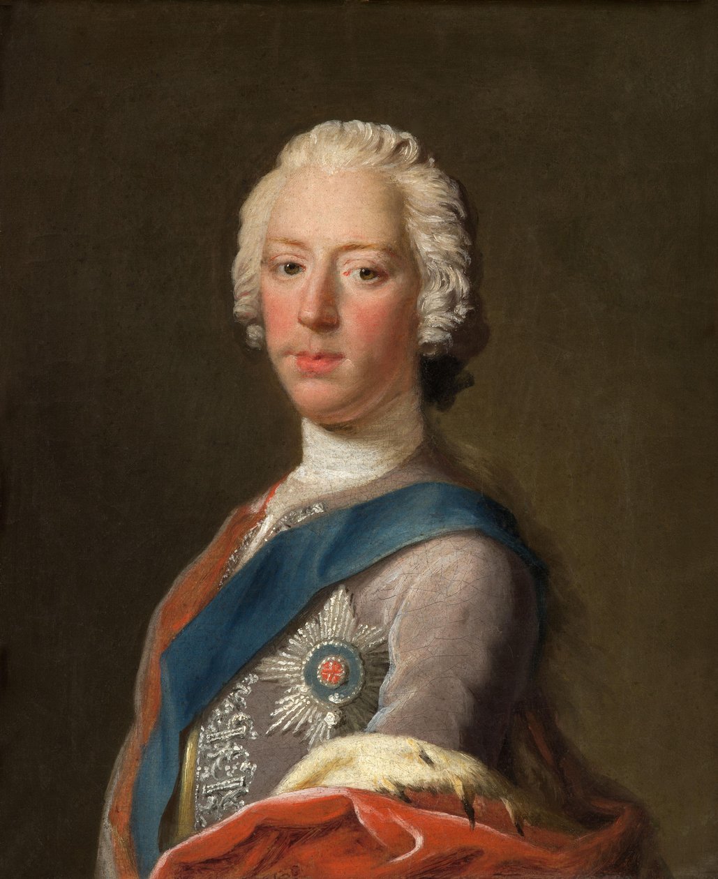 Książę Charles Edward Stuart, 1720-1788. Najstarszy syn księcia Jamesa Francisa Edwarda Stuarta autorstwa Allan Ramsay