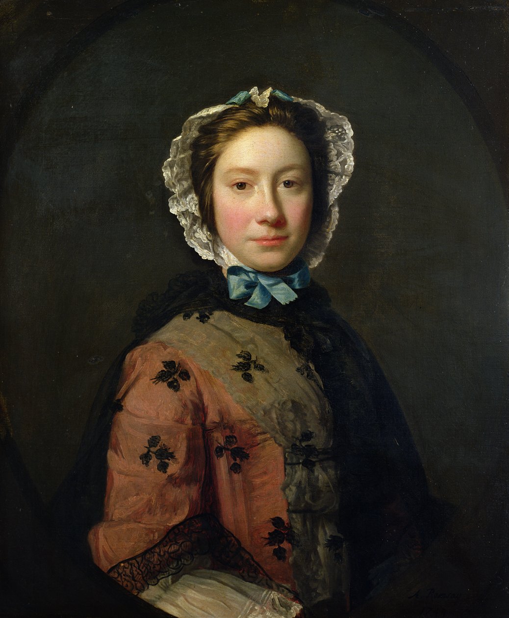Rosamond Sargent, z domu Chambers, 1749 autorstwa Allan Ramsay
