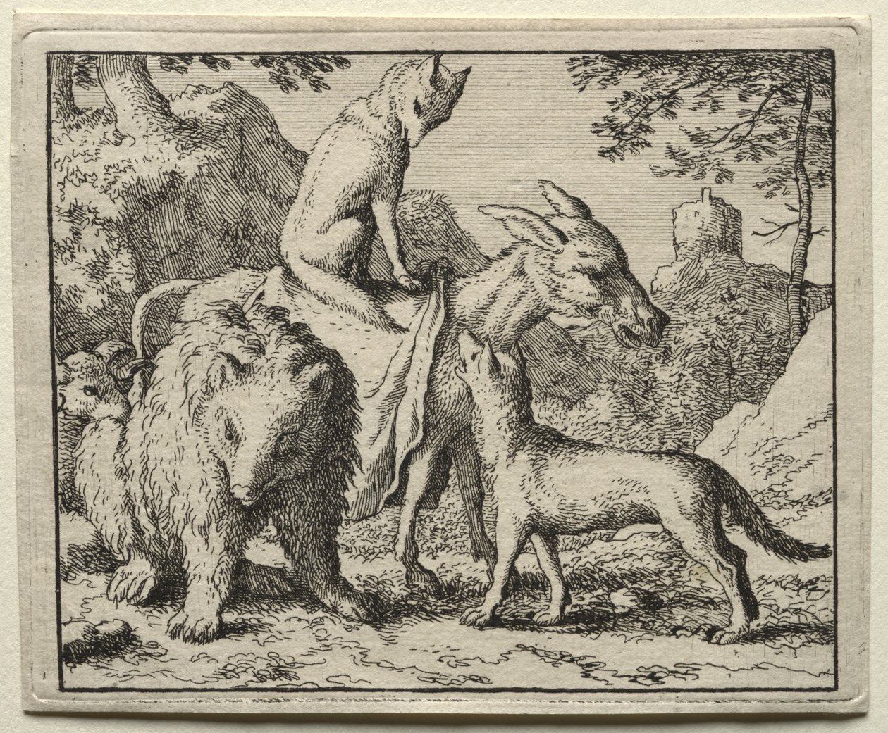 Reynard Lis autorstwa Allart van Everdingen