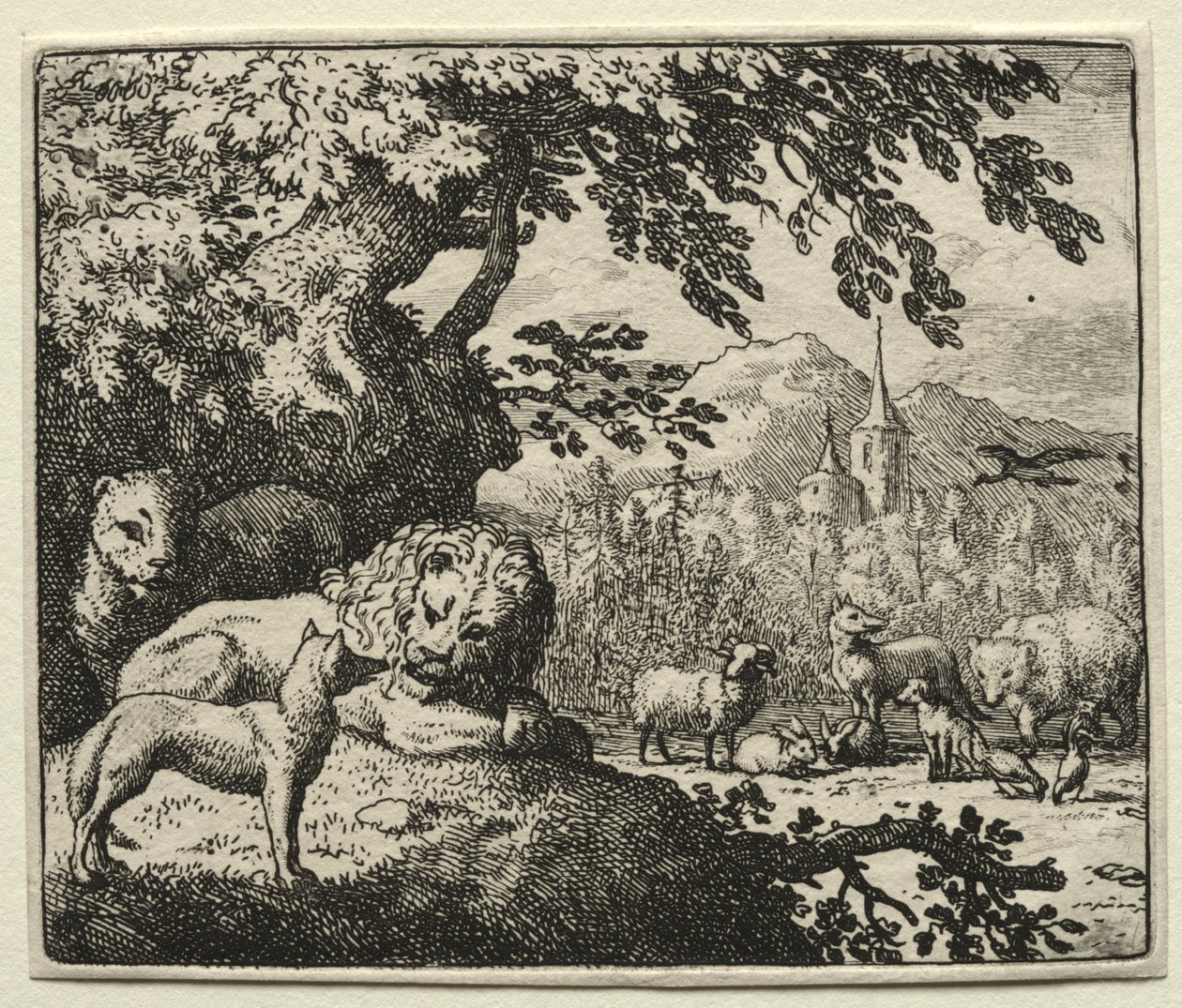 Reynard the Fox: Reynard kontynuuje swoją historię autorstwa Allart van Everdingen