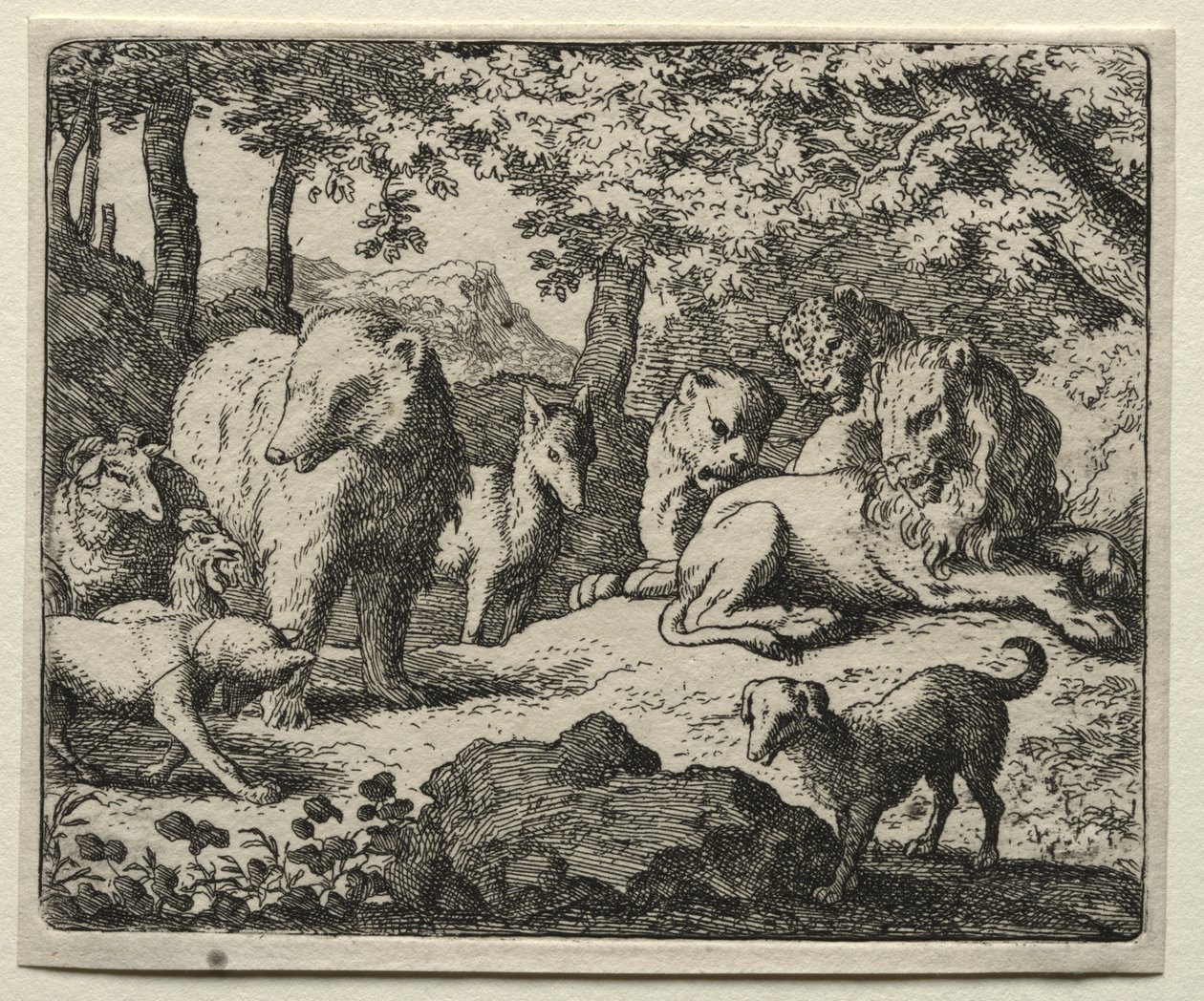 Reynard the Fox: Zawieszenie wyroku autorstwa Allart van Everdingen