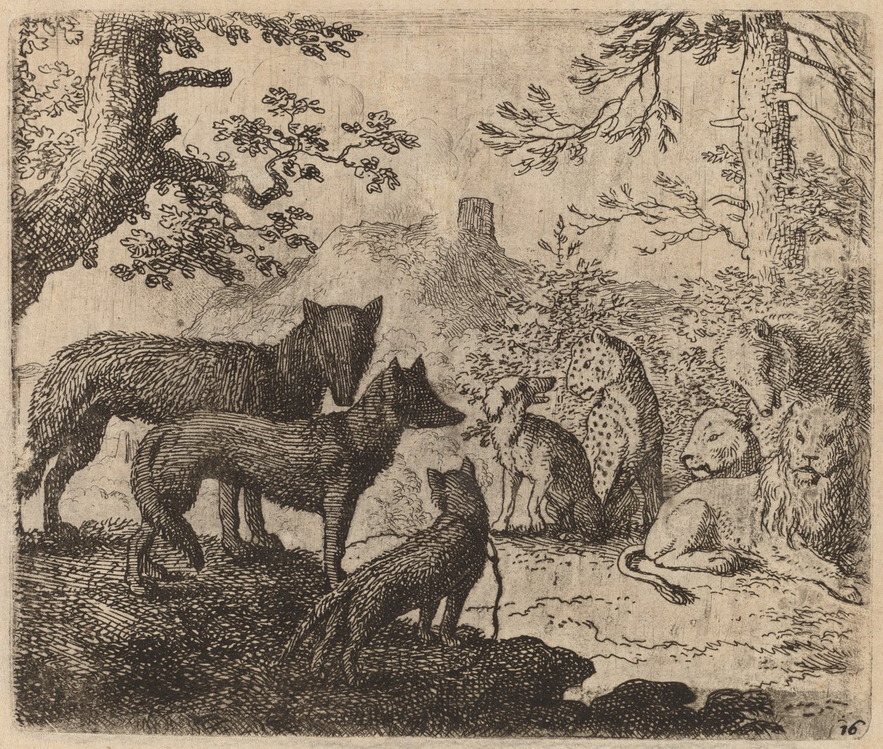 Krewni Reynarda wstawiają się za nim, prawdopodobnie ok. 16451656. autorstwa Allart van Everdingen