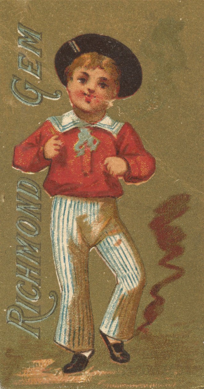 Z cyklu Girls and Children N65 promującego papierosy Richmond Gem dla Allen &..., ca. 1886. autorstwa Allen and Ginter