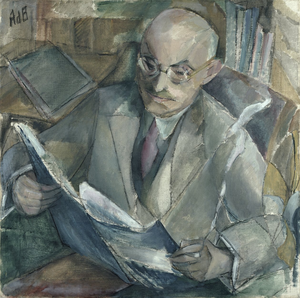 Portret dr Georga Wendemutha (1860-1929) autorstwa Alma Del Banco