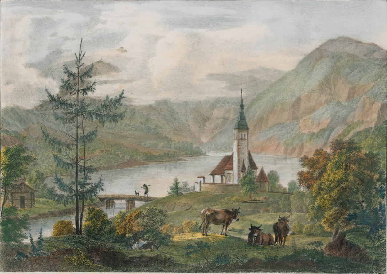 Bohinj autorstwa Alois von Saar