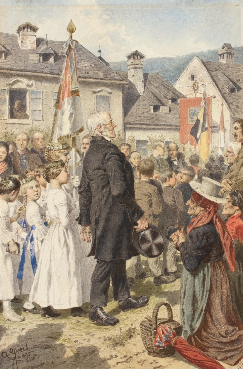 Procesja Bożego Ciała autorstwa Alois Greil