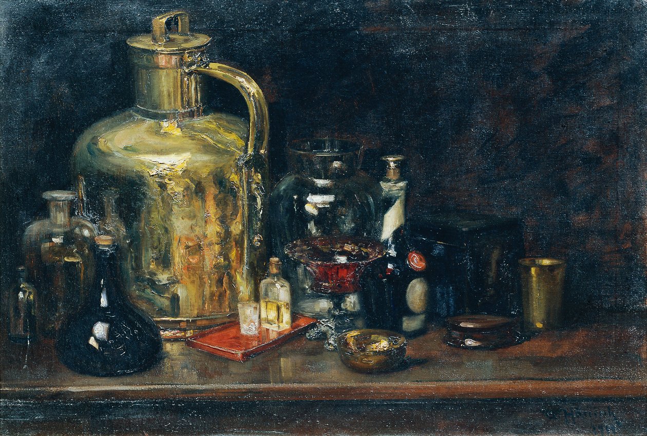 martwa natura autorstwa Alois Hänisch