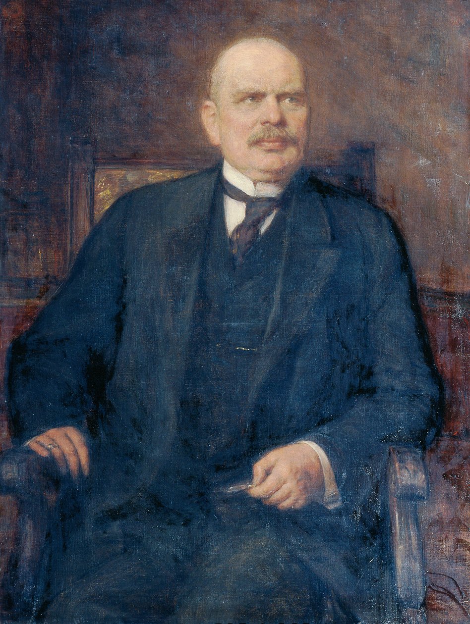 Minister Max Freiherr Hussarek von Heinlein autorstwa Alois Johann Josef Delug