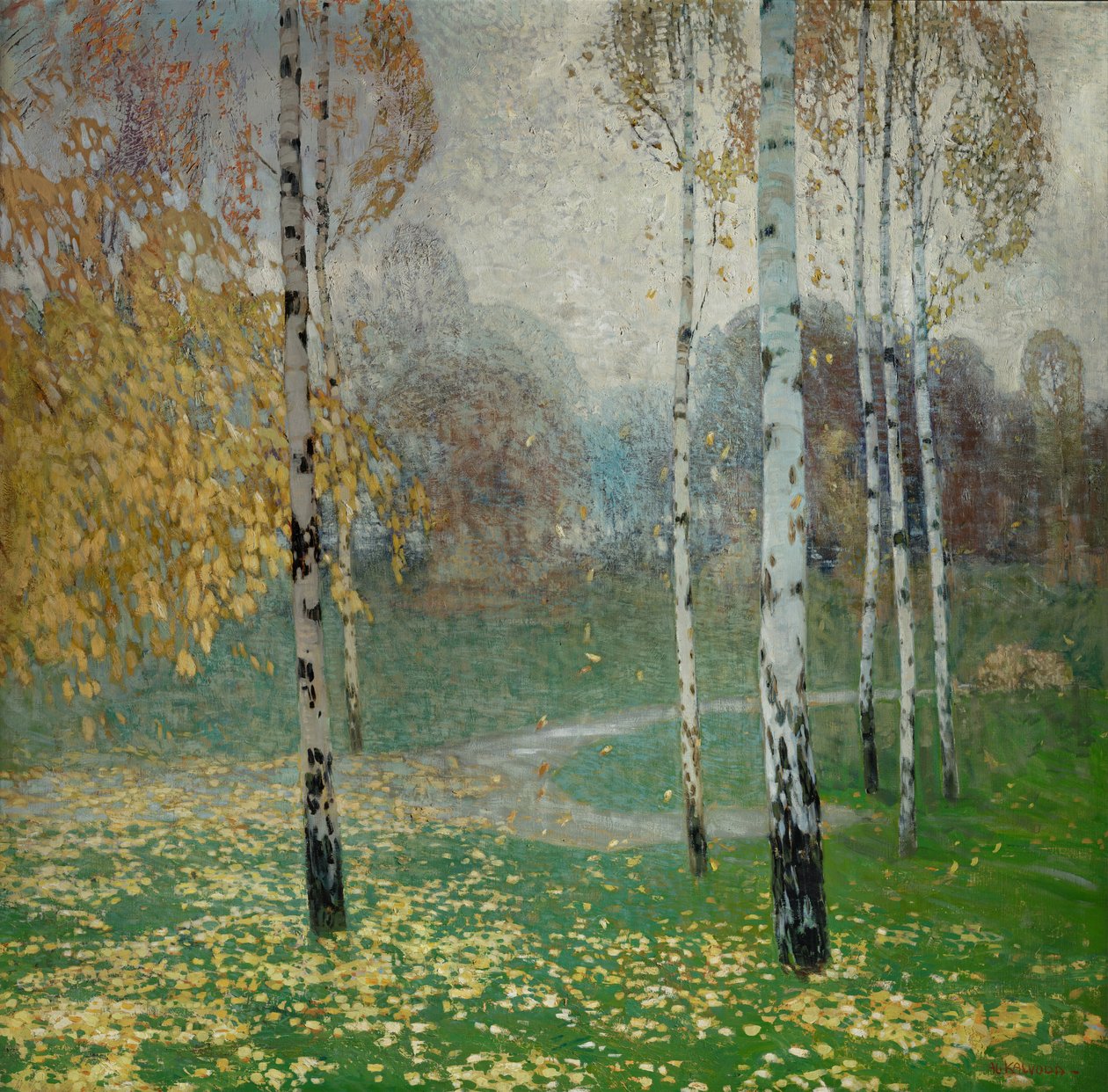 Brzozy, 1904 autorstwa Alois Kalvoda
