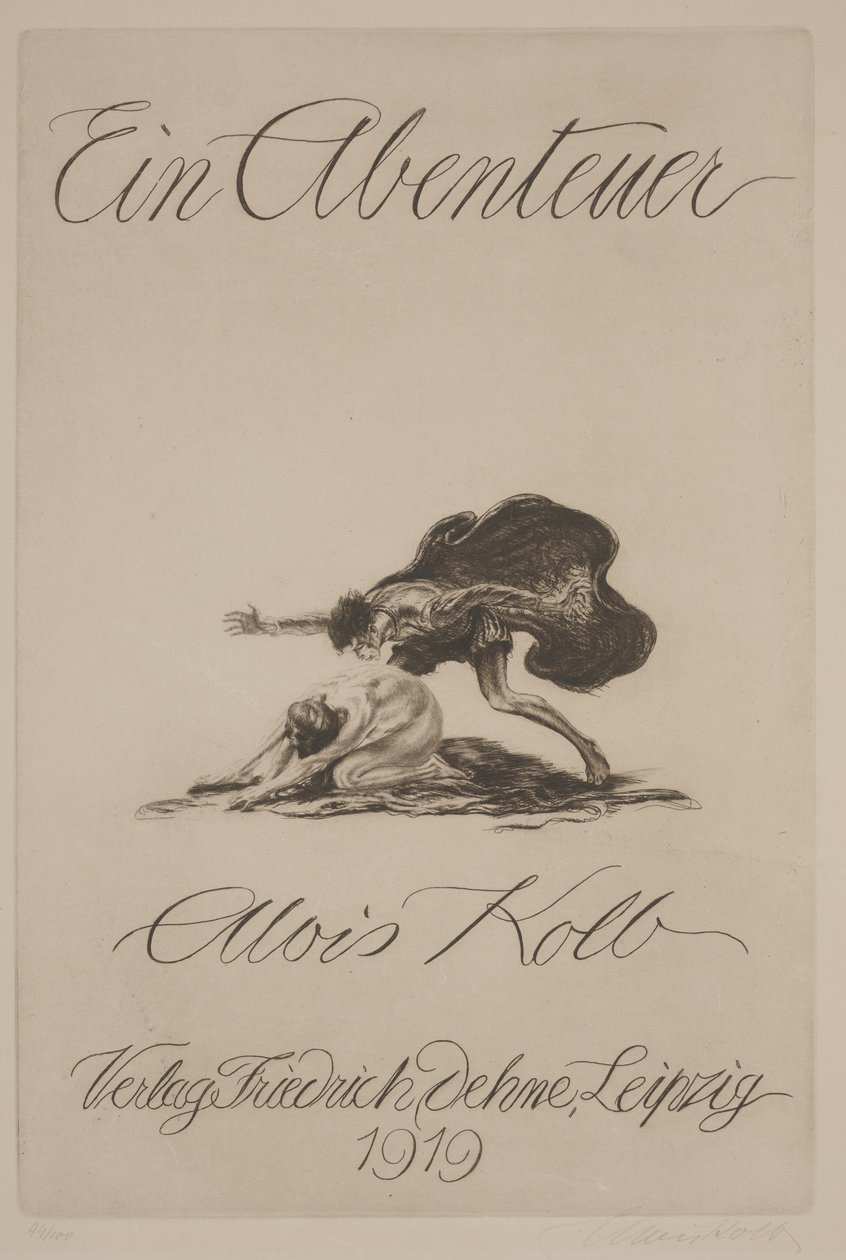 Strona tytułowa autorstwa Alois Kolb