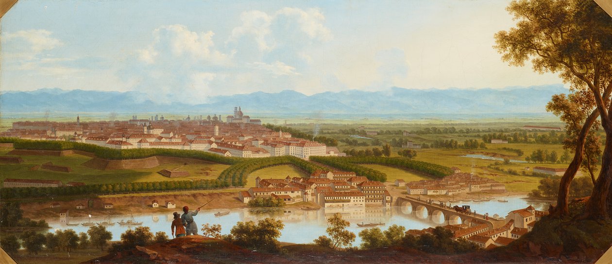 Ufortyfikowane miasto Werona autorstwa Alois von Saar