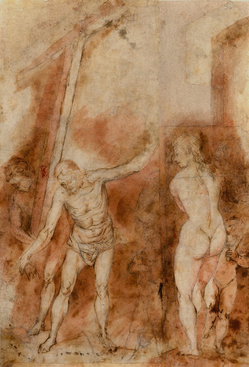 Chrystus w Otchłani. autorstwa Alonso Cano