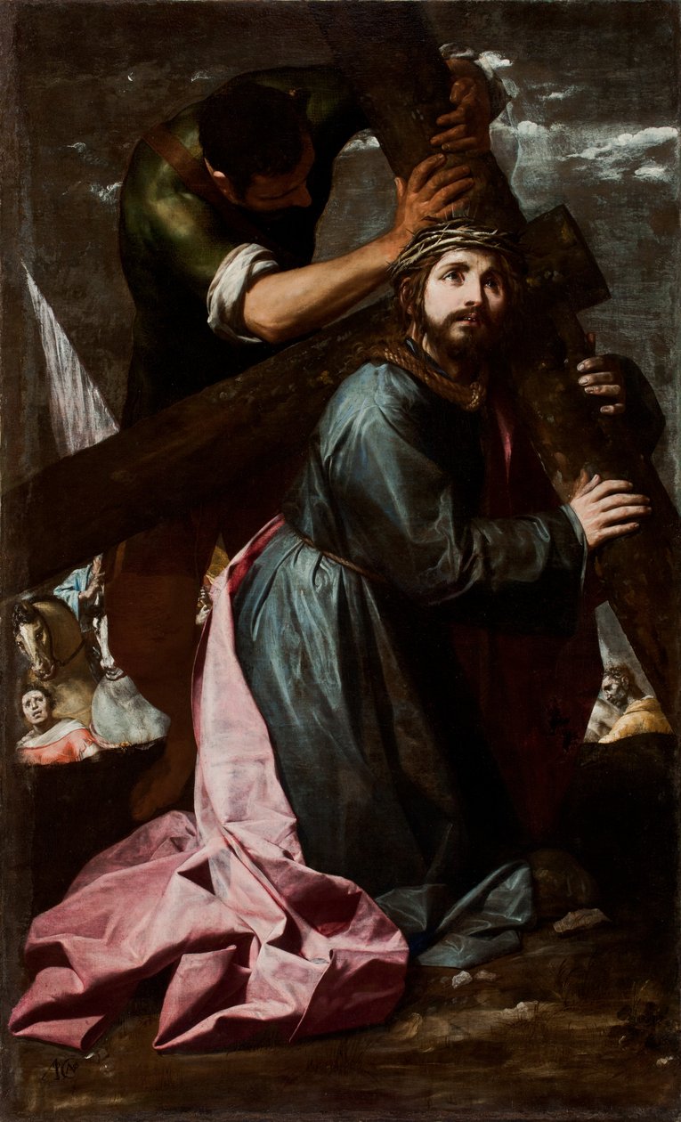 Chrystus niosący krzyż (Via Dolorosa) autorstwa Alonso Cano