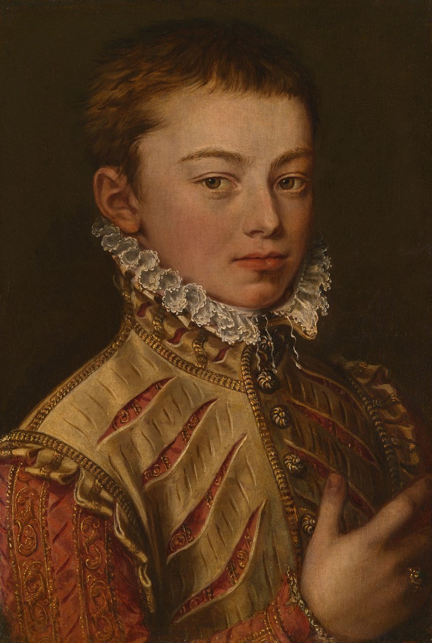 Portret Don Juana z Austrii autorstwa Alonso Sánchez Coello
