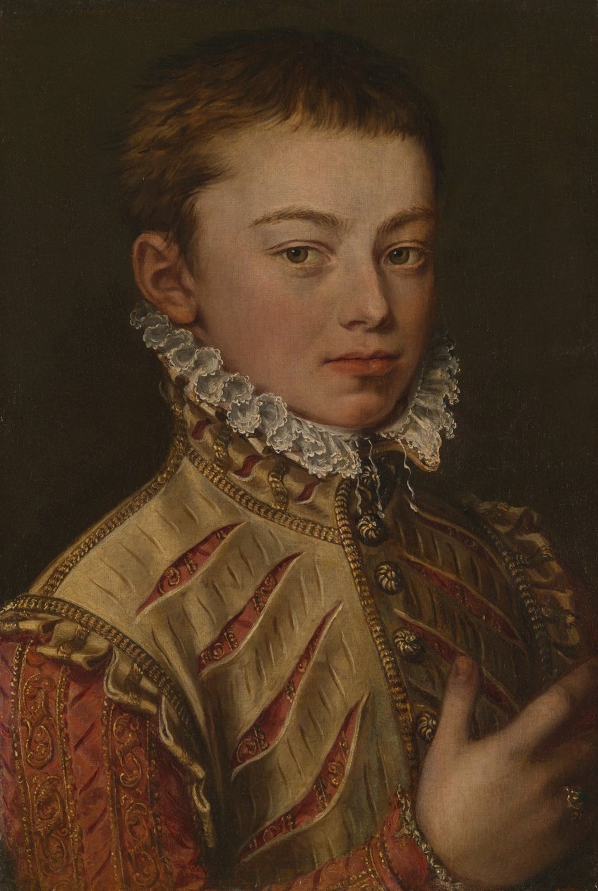 Portret Don Juana z Austrii autorstwa Alonso Sánchez Coello