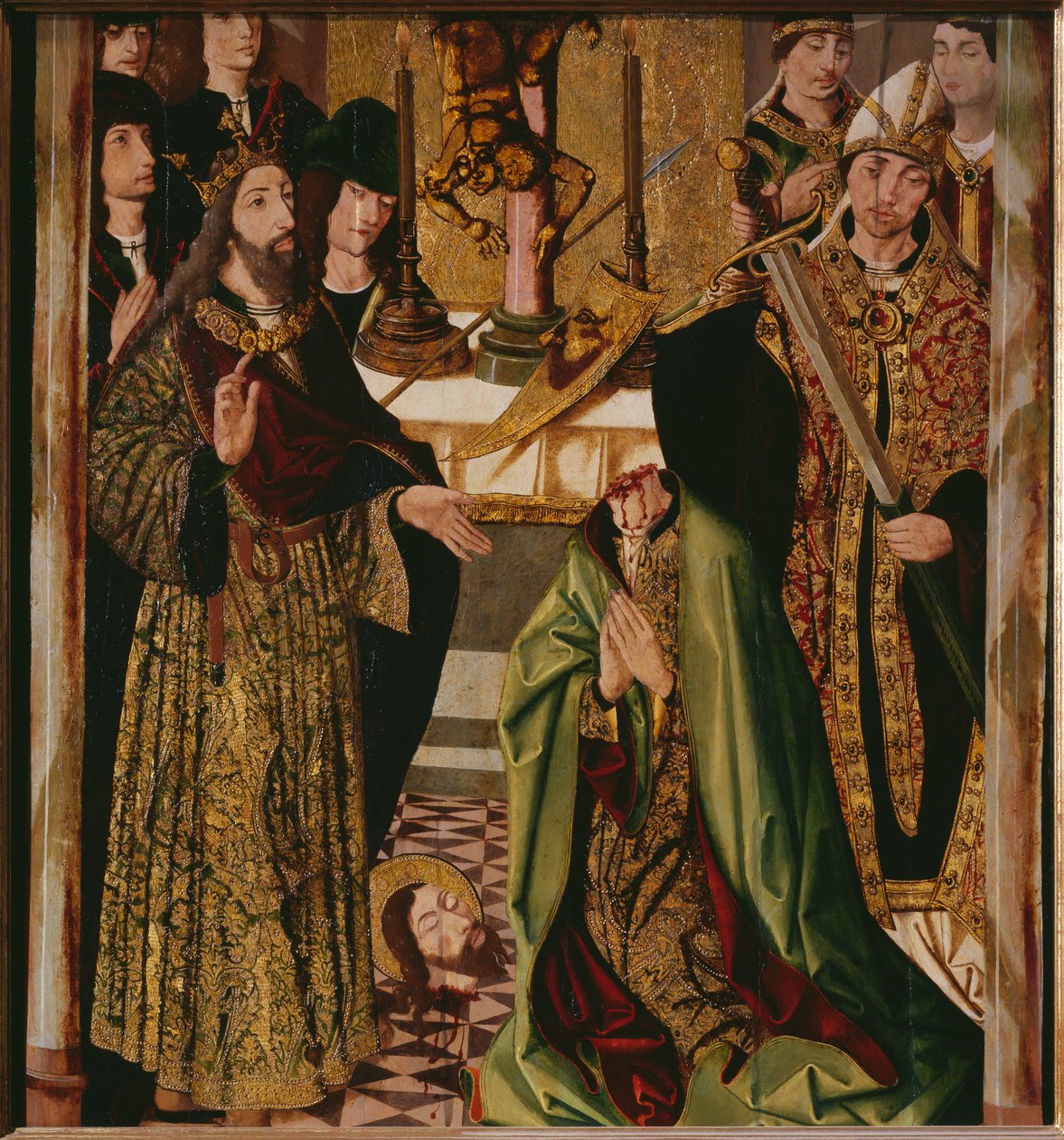 Ścięcie św. Tomasza w Indiach (patrz także 346169, 346170) autorstwa Alonso de Sedano