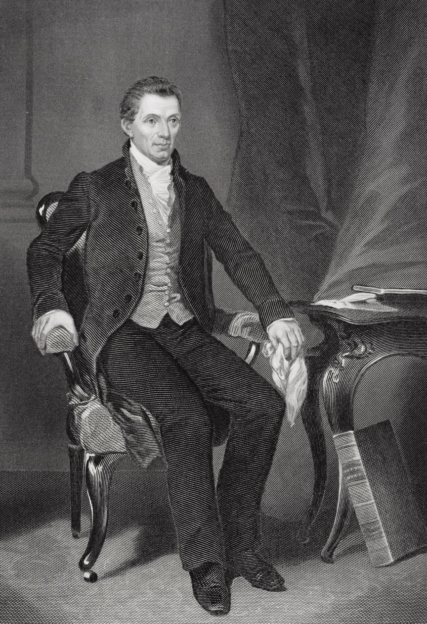 James Monroe (1758-1831) autorstwa Alonzo Chappel