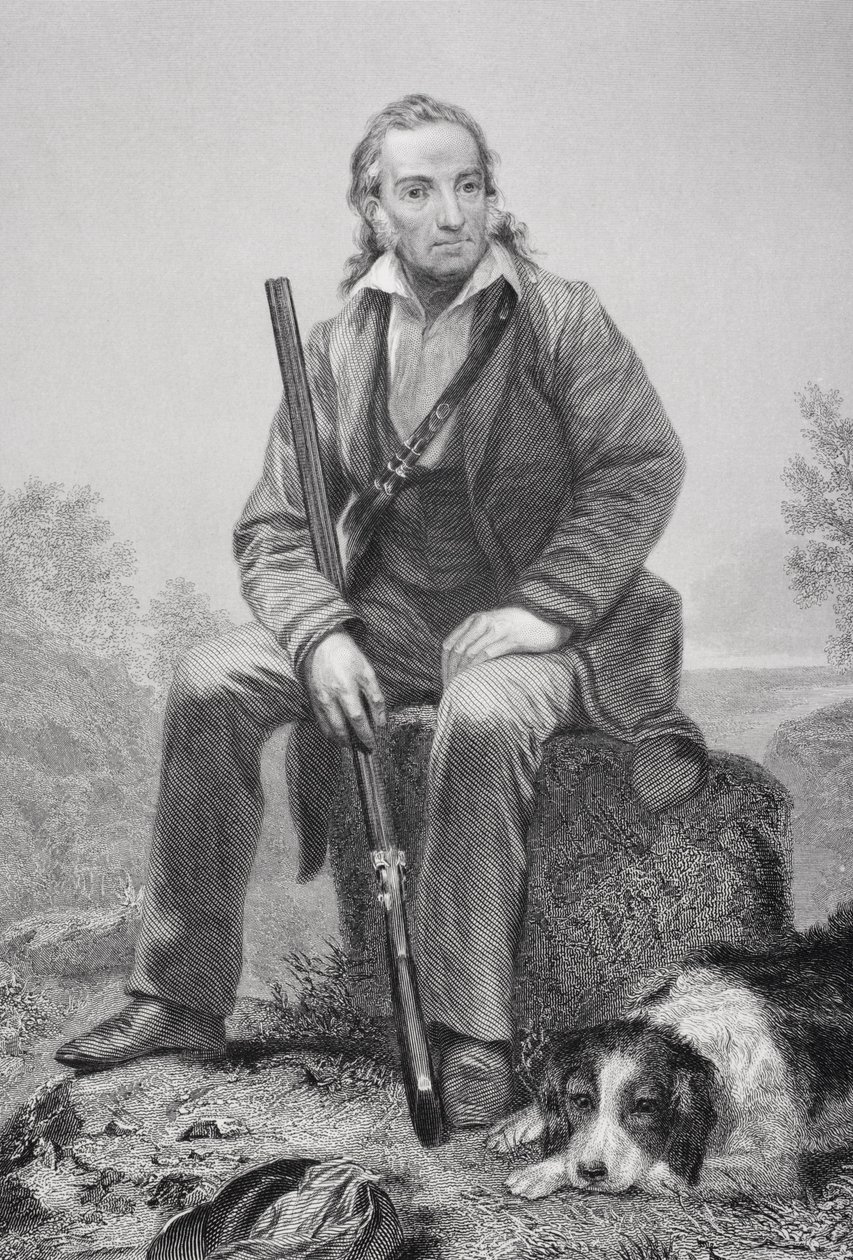 Жон Жеймс Аудубон (1785-1851) поли autorstwa Alonzo Chappel