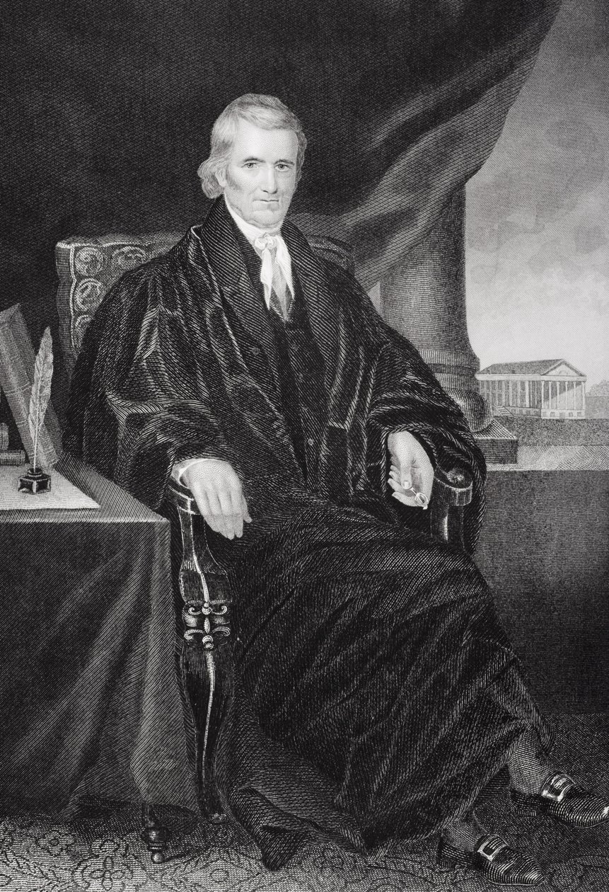 Jan Marshall (1755-1835) autorstwa Alonzo Chappel